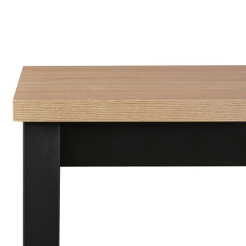 Jídelní stůl IKOZ 3 dub sonoma/černá, šířka 120 cm 2