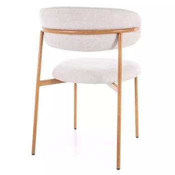 Jídelní židle ILTUN 2 světle béžová/dub 2