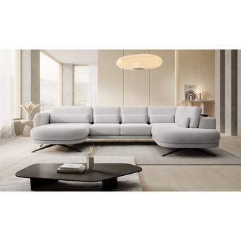 Sedací souprava ILUSSIO F XL pravá, světle béžová 1