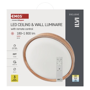 Stropní svítidlo ILVI 2 přírodní 2