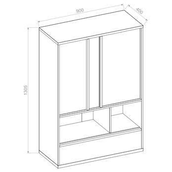 Komoda IMOLA 05 vícebarevná 5