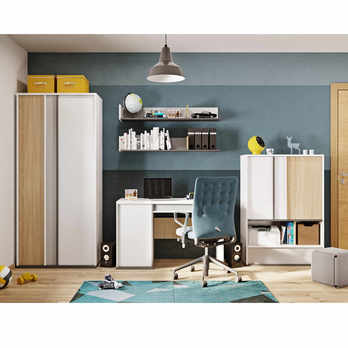 Šatní skříň IMOLA 2 vícebarevná 1