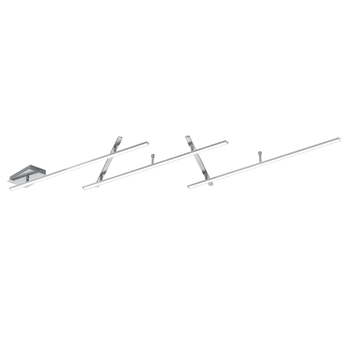Stropní LED svítidlo INDIRA stříbrná 4