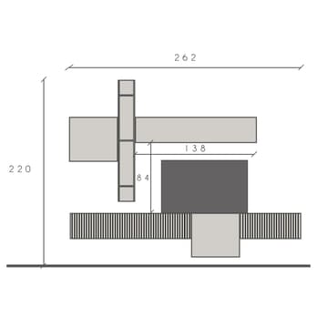 Obývací stěna INFINITY C211 dub cadiz/kašmírová 20