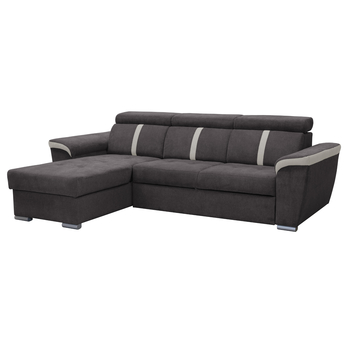 Sedací souprava INFINITY II tmavě šedá/béžová 3