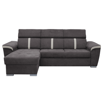 Sedací souprava INFINITY II tmavě šedá/béžová 6