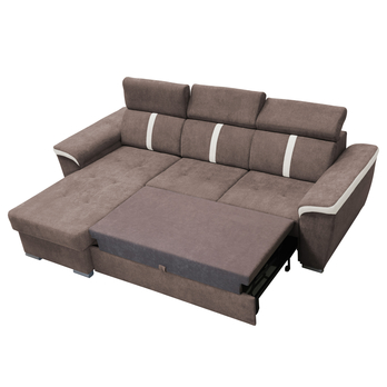 Sedací souprava INFINITY II hnědá/béžová 1