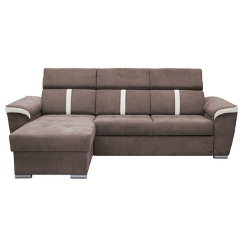 Sedací souprava INFINITY II hnědá/béžová 5