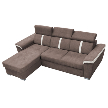 Sedací souprava INFINITY II hnědá/béžová 7