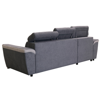 Sedací souprava INFINITY II šedá/bílá 4