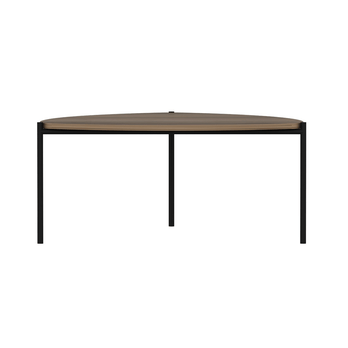 Konferenční stolek INIGA ořech/černá 2