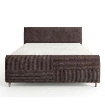 Postel s roštem INZA čokoládová, 140x200 cm 3