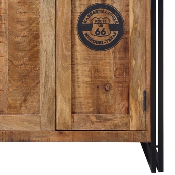 Předsíňová skříň IRON mangovník 6