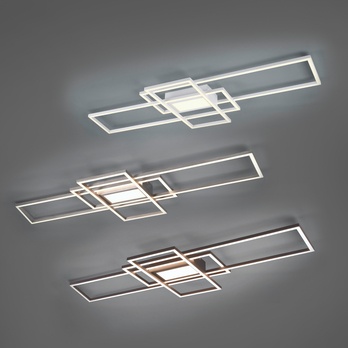 Stropní LED svítidlo IRVINE antracitová 3