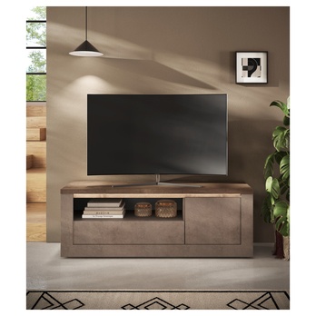 TV komoda ISCHIA 10 dub mercure/bronzová, šířka 160 cm 4