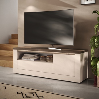 TV komoda ISCHIA 10 dub mercure/kašmírová 1