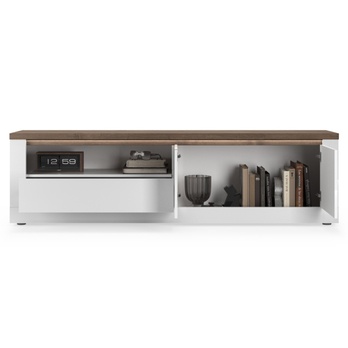 TV komoda ISCHIA 9 dub mercure/bílá, šířka 207 cm 2