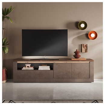 TV komoda ISCHIA 9 dub mercure/bronzová, šířka 207 cm 4