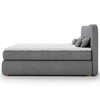 Postel boxspring ISLA COMFORT šedá, 160x200 cm 5