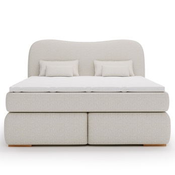 Postel boxspring ISLA COMFORT béžová, 180x200 cm 3