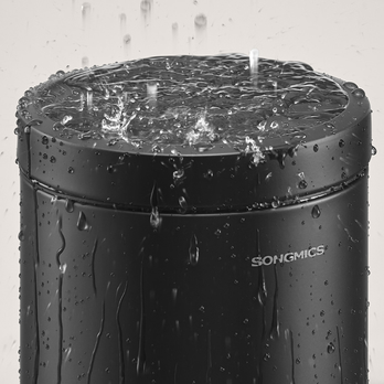 Koupelnový odpadkový koš ISLA černá, 3 l 4