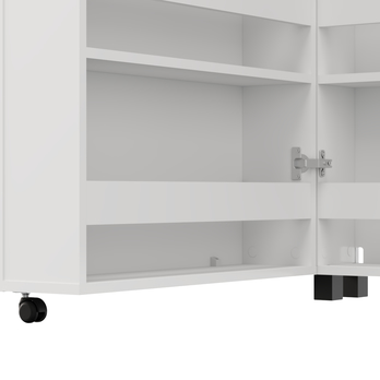 Botníková skříň ISLAY 1 opálově bílá 4