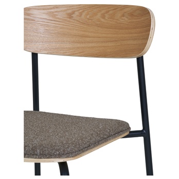 Jídelní židle ISTIPUNO hnědá/černá 6