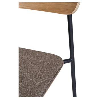 Jídelní židle ISTIPUNO hnědá/černá 7