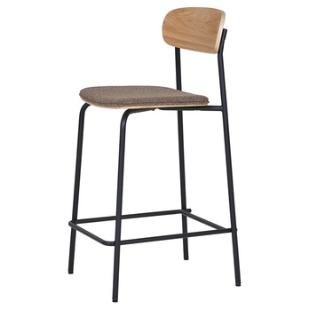 Barová židle ISTIPUNO hnědá/černá 1