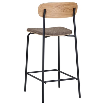 Barová židle ISTIPUNO hnědá/černá 3