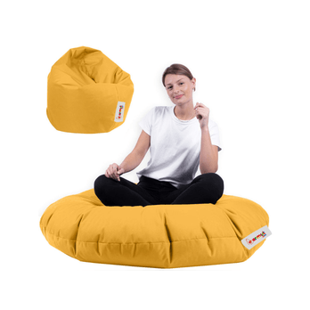 Sedací pytel IYZI žlutá 3