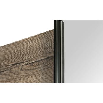 Šatní skříň JACKY ušlechtilý dub/černý dub 5