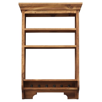 Nástěnný regál JALILA 60 palisandr 1