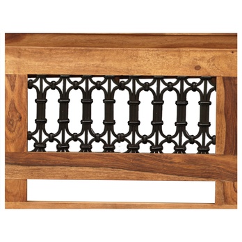 Postel s roštem JALILA palisandr, 160x200 cm 2