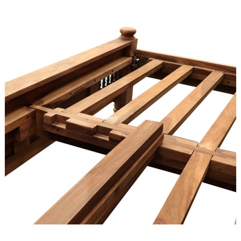 Postel s roštem JALILA palisandr, 160x200 cm 4