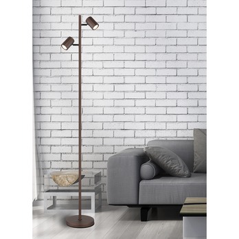 Stojací lampa JAMES I bronz 1