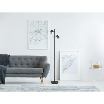 Stojací lampa JAMES tmavě šedá 1