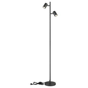 Stojací lampa JAMES tmavě šedá 2