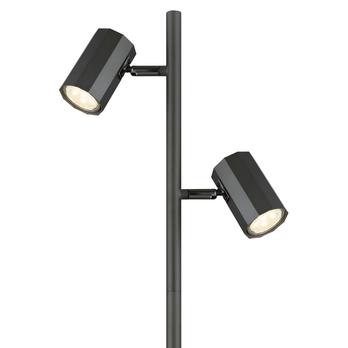 Stojací lampa JAMES tmavě šedá 4