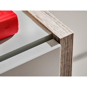 Komoda JAMIL dub wellington/perlově šedá 3