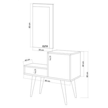 Předsíňová sestava JANNA šedá/dub 3