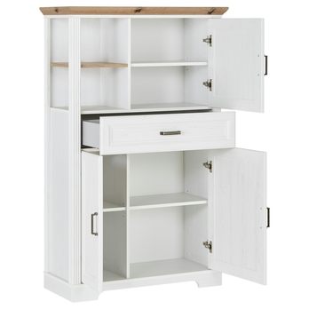 Komoda JASMIN 1 pínie světlá/dub artisan 2