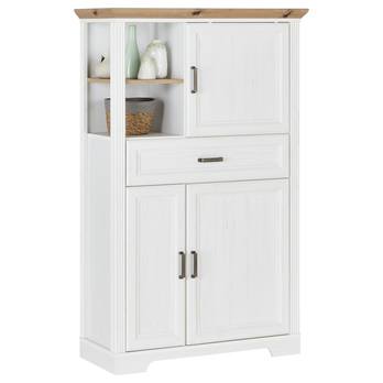 Komoda JASMIN 1 pínie světlá/dub artisan 5