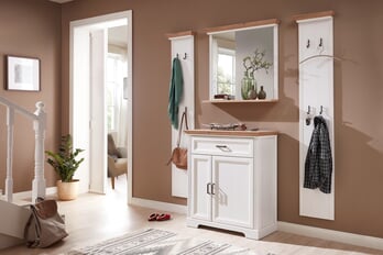 Předsíňový panel JASMIN 1 pinie světlá/dub artisan 1