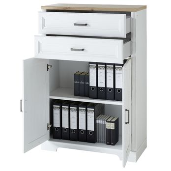 Komoda JASMIN 3 pinie/dub artisan 3