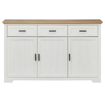 Komoda JASMIN 5 pinie světlá/dub artisan 4
