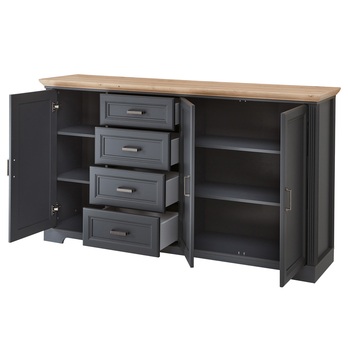 Komoda JASMIN GH 26 grafit/dub artisan 2