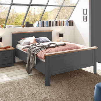 Postel JASMIN II grafit/dub artisan, 140x200 cm 1