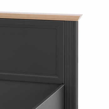 Postel JASMIN II grafit/dub artisan, 100x200 cm 3