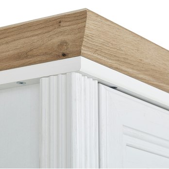 Botníková komoda JASMIN pinie světlá/dub artisan 7